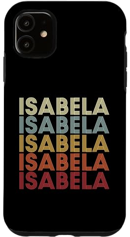 Hülle für iPhone 11 Isabela Puerto Rico Isabela PR Vintage Text