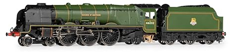 Hornby TT:120 TT3011M BR, Princess Coronation, 4-6-2, 46232, „Duchess of Montrose“ – Lokomotive der 4. Ära – Dampflok, grün