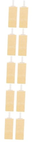 BCOATH 10pcs Fish Tank Airstone Sponge Filter Oxygen Air Bubbler for Aquarium Accessory