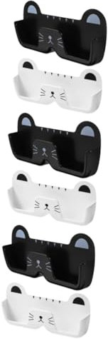 FUNOMOCYA 3 Sets -brillen-organizer Kunststoff-brillenetui -brillenhalter Für Räume 2 Stück * 3