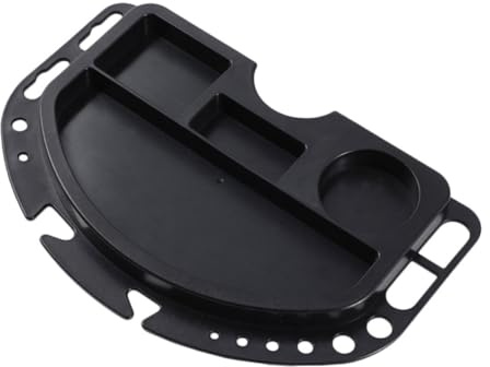 Cabilock Soporte de Reparación para Bicicletas de Montaña y Carretera Bandeja Antideslizante de PC Altura Ajustable Color Negro Soporte Portátil para Mantenimiento y Exhibición