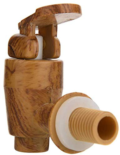 Cryfokt 1,5 L Vintage Wood Ek Timber Vinfat för Whisky Rom Port Handgjorda Dispenserställ