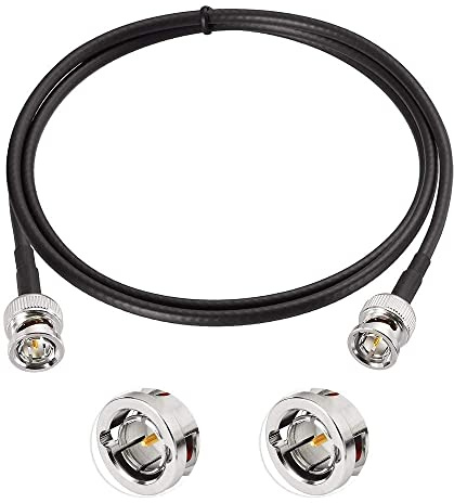 BINGFU BNC SDI Kabel 1 m BNC Stecker auf Stecker Belden 1855A Kabel | Für 4K HD 3G/6G-SDI Video, Kamera, Monitor, Recorder, Konverter, Broadcast-Router und Frame Grabber