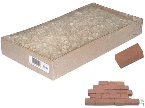 Outletdel ocio Aedes 22191. Piedra Muro roja. Escala 1/87. Pack de 3000 Unidades..