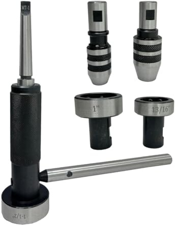 Gewindeschneid- und Gewindeschneid-Drehmaschine Reitstock Schneideisen Halter Set (MT1)