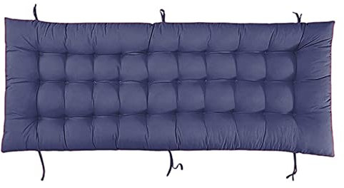 TWMHXZ auflagen, Kissen & Polster Tibetan Blau-8x48x155cm für Terrasse, Rasen, Gartenschaukel Gartenmöbel Bank Kissen Sitzauflage Auflagen für Deckchair Gartenliege Auflage