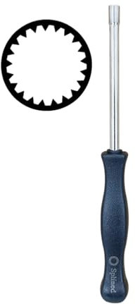 Tournevis de réglage de carburateur 530035560 pour tronçonneuse Poulan Pro Stihl Homelite Husqvarna Echo Tondeuse à gazon, souffleuse à 2 cycles Petit moteur (cannelé à 21 dents)