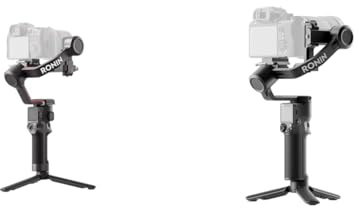 DJI RS 3, 3-Axis Gimbal for DSLR and Mirrorless Camera Canon & RS 3 Mini, 3-Axis Mirrorless Gimbal Lightweight Stabilizer for Canon/Sony/Panasonic/Nikon/Fujifilm