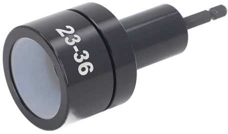 Flaschenverschließer-Bit, 23-36 Mm Elektrischer Flaschenverschließmaschinen-Bit aus Metall und Gummi für Getränke