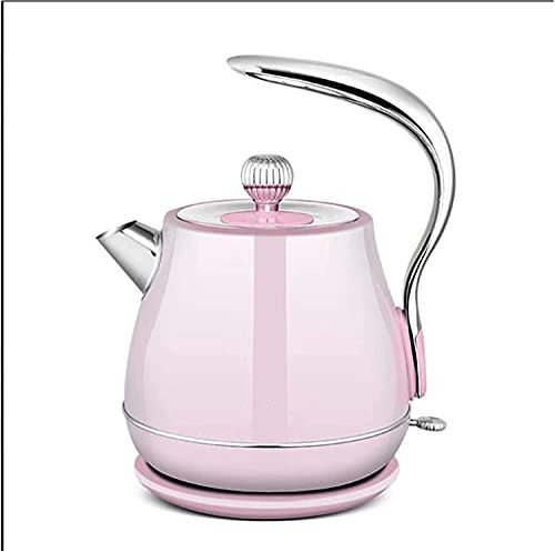 Bollitore elettrico per tè Bollitori elettrici in acciaio inossidabile 304 Bollitore elettrico portatile da viaggio vintage da 1,5 litri Caffettiera f Bollitore riscaldante AST per tè verde Tè rosso
