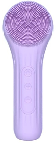 Ycagrain elettrica per il pulitore di pori impermeabile e riscaldante, cintura in silicone, caricatore magnetico, dispositivo di pulizia del poro, viola,