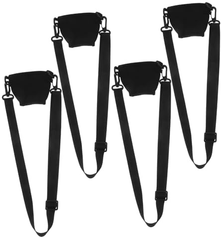 BUGUUYO 4juegos Portavasos De Vino Cinturón Ajustable Fundas Aislantes Funda Neopreno
