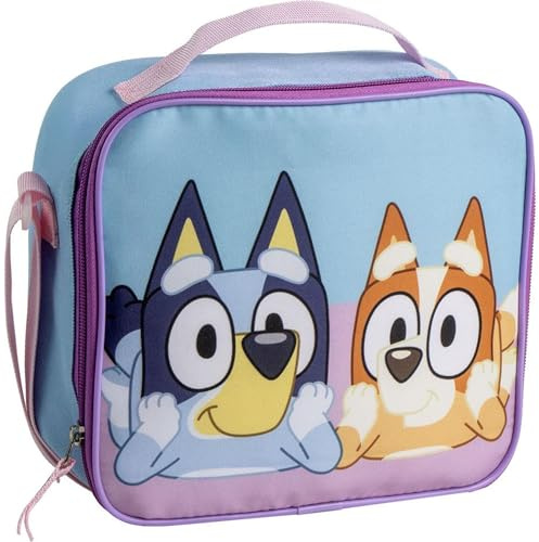 CERDÁ LIFE'S LITTLE MOMENTS Bolsa Isotérmica Bluey 23.5x19.5x10.0 cm | Lonchera Infantil Térmica con Diseño Original de Personaje | Ideal para Escuela, Paseos y Picnic