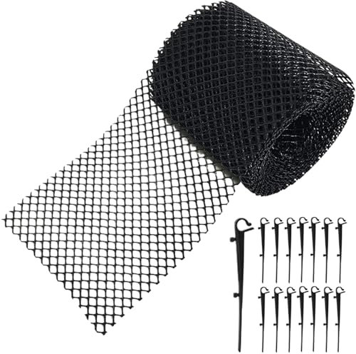 Bird Protection Net - Bird Protection Net Garden Net Fine Mesh Garden Net with Clog Protection & Grid Cover - Quick Assembly Versatile Drainage Protection Net for Yard Driveway & Agriculture Area