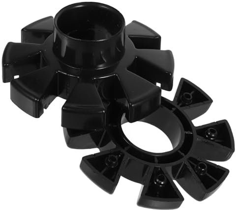 BESTonZON Ombrellone A Disco Oscillante Manuale Multifunzionale Parasole Ombrellone Da Spiaggia Con Protezione UV Da Giardino Da Spiaggia