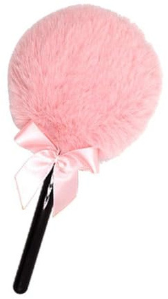 Polvos corporales de maquillaje suave y suelto, fácil de limpiar, aplicador corporal en forma de piruleta para maquillaje facial, aplicador de forma de piruleta suelta