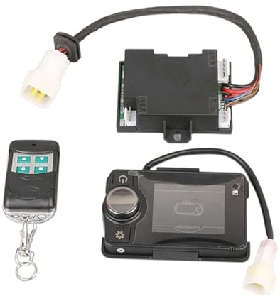 Vjsujehgy 12 V 5 KW Luftdiesel-Lufterhitzer, Bluetooth-Schalter/Steuerplatine, Hauptplatine/Fernbedienung für Auto-Standheizung