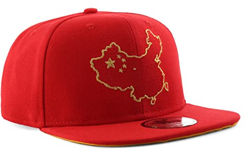 Underground Kulture World Edition Country Continent Adjustable Flat Peak Snapback Hat World Cup Baseball Cap