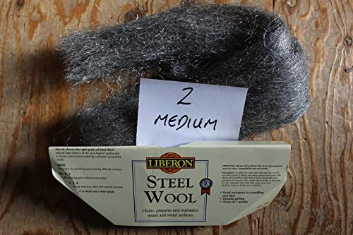 Cut Lengths of Genuine Liberon Grade 2 (Medium/Coarse) Steel Wire Wool (2 Meter)