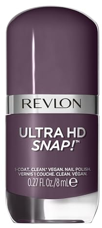 Revlon Ultra HD SNAP! Nagellack, glänzende Nagelfarbe, 100 % Vegane Formel, Keiner Basis- und Überlack erforderlich, 033 Grounded, 8 ml