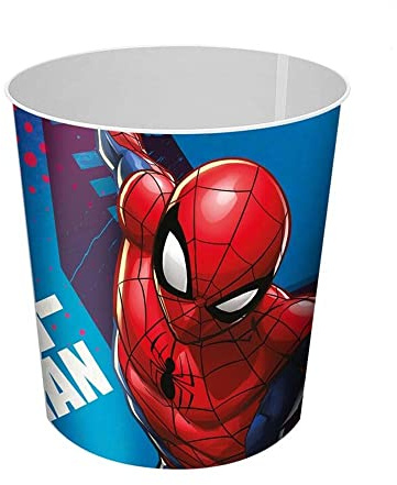 SPIDER-MAN Poubelle en plastique de 5 litres Multicolore