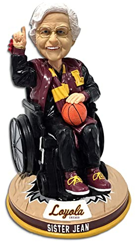 Sister Jean Loyola Chicago Ramblers Wheelchair Bobblehead