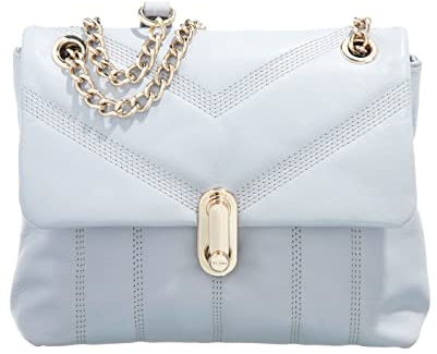 Ted Baker Damen Quilted Small AYALINA Gesteppte Puffer kleine Umhängetasche, Lt-blau