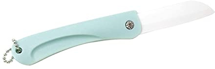 LIUGOU Ceramic Folding Tool Handy Fruit Tool for Travel, Picnic, Camping, etc