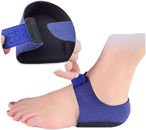 Hälkudde hälsporre gel hälskydd silikon dyna innersulor halkfri värkande (blå S)