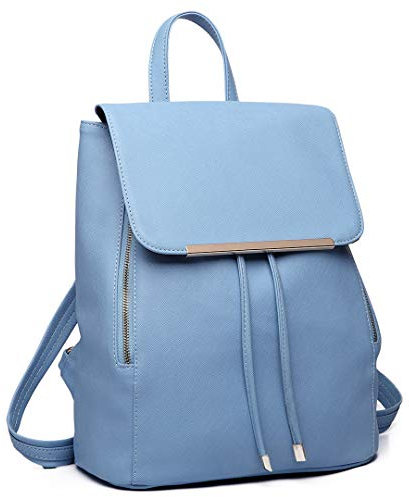 Miss Lulu Rucksack Damen Klein Wasserdicht elegant Tagesrucksack Cityrucksack Wome Backpack Modern Rucksackhandtasche für Pendeln Schule Arbeit Reise