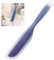 Spatule en Silicone Lilas - Résistante à la Chaleur et Antiadhésive - Spatule de Cuisine Ergonomique pour Salon à Domicile Pâtisserie, Épilation, Mélange de Masques et Huiles Essentielles - 1 Pièce