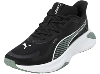 Puma PWR Hybrid TR - Cross Trainer Unisex, Puma Black-Green Moon-Puma White,