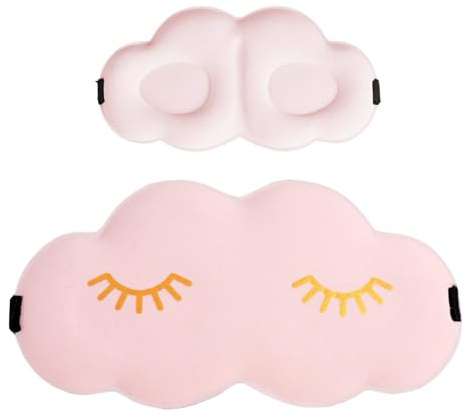 Augenschutz zum – Augenfalten aus Schaumstoff in Wolkenform, ergonomische | multifunktionale Augenabdeckung | mit verstellbarem für das Bett