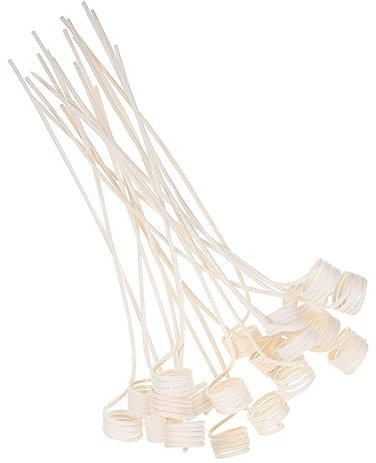 UKCOCO 20piezas Varillas Difusoras Reemplazables para Ambientador Natural Aceites Esenciales Difusor Aromaterapia para Habitaciones