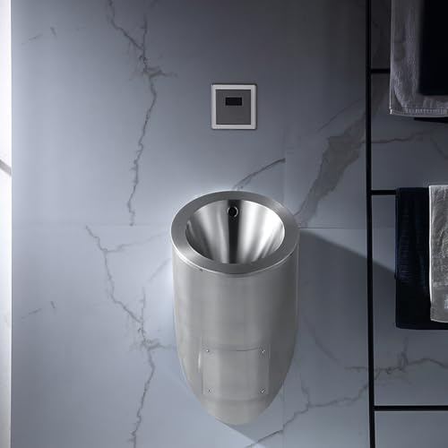 Orinatoio con sensore automatico da parete in acciaio inox 304, ad alta efficienza, resistente agli spruzzi, anti-odore, ideale per ambienti commerciali come hotel e ristoranti