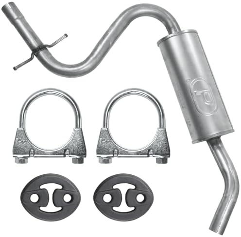 POLMOstrow Auspuff für VW Golf 5 V 2003-2006 | Mitteltopf, Motoren: 1.4 FSI | Fließheck
