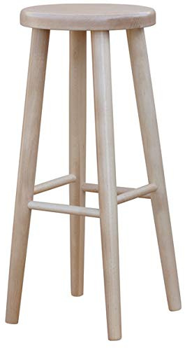 Koma Hoch Tabouret de Bar en Bois de hêtre 72 cm