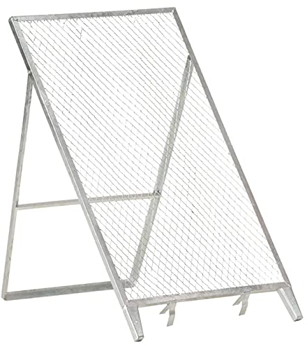 Tidyard Gartensieb Durchwurfsieb Sieb Kompost Gitter Durchwurfgitter Erdsieb Verzinkter Stahl 60 x 85 x 89 cm