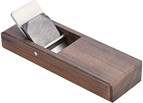 Mini Holz Handhobel Blockhobel Japanische Einhandhobel DIY Werkzeug für Holzarbeiter (Länge 180 mm, Klingenbreite 44 mm)