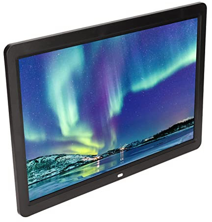 15 Pollici Cornice per Foto Digitale Wi-Fi, HD Album Fotografici Elettronici Intelligenti con Rotazione Automatica, Presentazione, Sensore di Movimento, Display Video, Previsioni Meteo(#1)