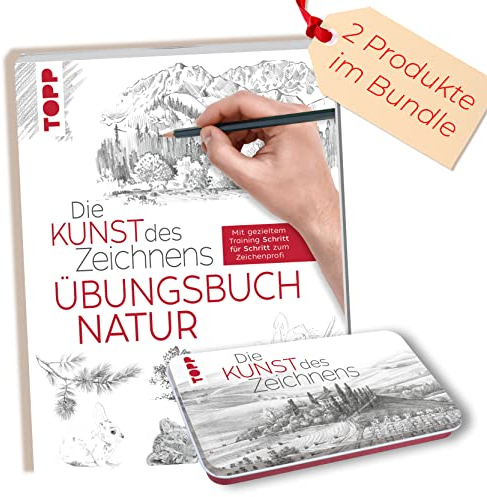 Natur zeichnen lernen Paket. Der preiswerte Start für Jugendliche und Erwachsene