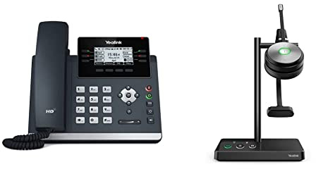 Yealink IP Telefon SIP-T42U PoE Business + WH62 Dual UC