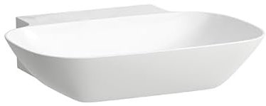 LAUFEN INO Aufsatzwaschtisch, ohne Hahnloch, ohne Überlauf, US geschl. 560x450mm, H8163020001121, Farbe: Weiß