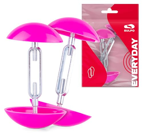 SULPO 2 paia Mini allarga scarpe - Tendiscarpe uomo e donna - Forme per scarpe ideale con tacchi a spillo, ballerine, mocassini - Forme per allargare le scarpe - Regolabile larghezza