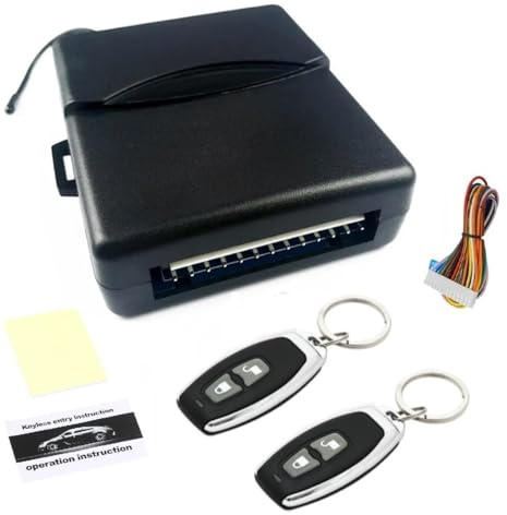 Kit di aggiornamento universale per blocco centralizzato, sistema di accesso senza chiave + 2 telecomandi