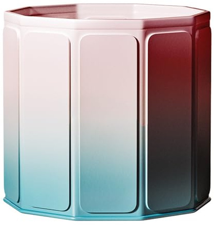 YYW Portable Foldable Ice Bath Tub, Large Portable Bathtub for Home Outdoors Gyms, Collapsible Soaking Bath Tub for Shower, Fast Muscle Recovery (27.6in, Pink Blue, Insulation Set)