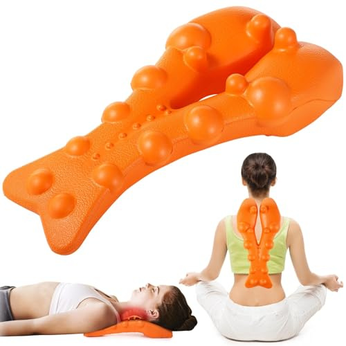 Trapezius Triggerpunkt-Massagegerät mit 14 Druckpunkten, Nacken- und Schultergewebe Relaxer, Muskelknotenentferner, Haltungskorrektur