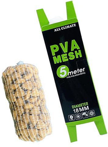 Carp Fishing mesh – PVA Carp Fishing Mesh Bait | Quick Water Soluble Fîshîng Bait Bags | Stocking Bags for Tackle Cârp Fîshing | Fishîng Equipment, Baits Net