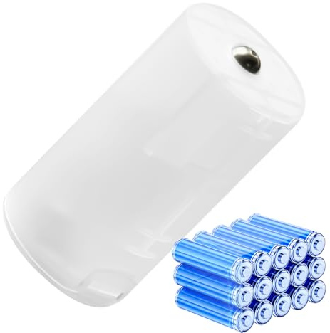 Batteriekonverter AA auf C/D - D- -Batterie-Adapter - Umwandlungshalter, elektrische Ausrüstung, Werkzeug für Camping, Elektriker, Outdoor, Arbeit, Zuhause