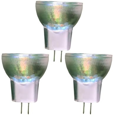 FNVMZ Halogenstrahler 3 Stück Gu4 Bi-Pin Basis 12V 6V 5W 10W 20W 35W Energie Effiziente Mini-Glühbirne Keine Glas Linse (20W/12V)